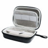 Picture of Hard Case for Carson MicroBrite Plus Pocket Microscope (MM-300 or MM-300MU) and MicroFlip (MP-250 or MP-250MU) Travel Storage Carrying Include Carabiner and Strap by Jiusion