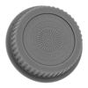 Picture of Fotodiox Designer (Gray) Lens Rear Cap Compatible with Canon EOS EF and EF-S Lenses