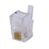 Picture of LanSenSu 25 PackRJ9/RJ10/RJ22 4P4C Phone Modular Telephone Cord Connector Adapter Crimp