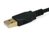 Picture of Monoprice 6-Feet USB 2.0 A Male to B Male 28/24AWG Cable (Gold Plated) (105438),Black