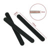 Picture of 20 Pack 100/180 Grit Nail Files, Black Professional Reusable Emery Boards Manicure Tool for Acrylic Nails, Nail Buffering Files