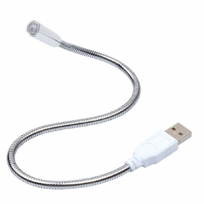 Picture of Cotchear USB LED Flexible Light Lamp Keyboard Lights for Notebook Laptop PC Adjustable Eye Protection Single Lamp Hose USB Light