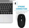 Picture of Guiheng Wireless Mouse, 2.4Ghz Wireless Mouse Computer Mouse 1200DPI,6 Buttons with Nano Receiver for Laptop,PC,Chromebook,Computer,Notebook,Office (Black)