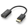 Picture of DteeDck DisplayPort to HDMI Adapter 4K, DP DisplayPort 1.2 to HDMI Adapter Converter Cable Male to Female for Monitor Projector Laptop Desktop HDTV Compatible with Dell HP Lenovo