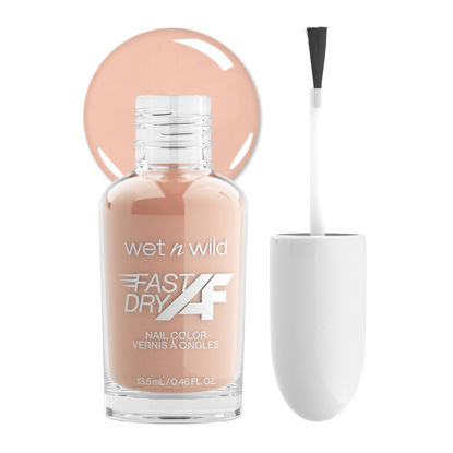 Picture of wet n wild Fast Dry AF Nail Polish Color, Peach Southern Belle | Quick Drying - 40 Seconds | Long Lasting - 5 Days, Shine