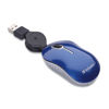 Picture of Verbatim Wired Optical Computer Mini USB-A Mouse - Plug & Play Corded Travel Mouse - Blue 98616