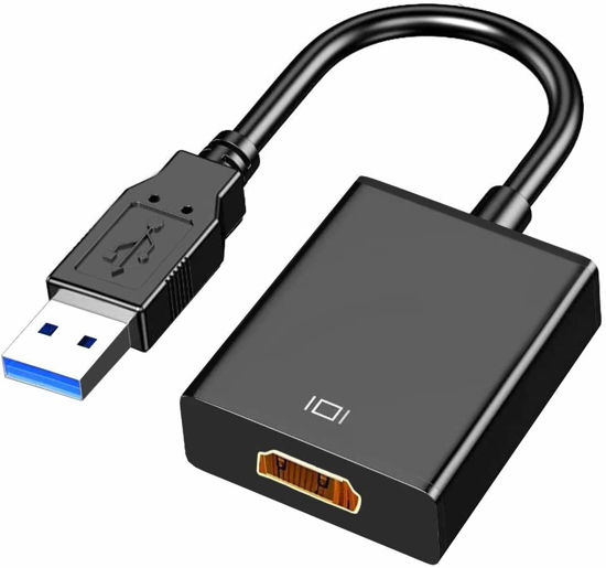 Picture of XTREME XHV11056BLK XTREME USB 3.0 Port to HDMI Adaptor