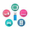 Picture of USB Flash Drive 32GB, Maspen USB Thumb Drive 2.0 High Speed USB Memory Stick Jump Drive Zip Drives Pen Drive,Blue,32 GB