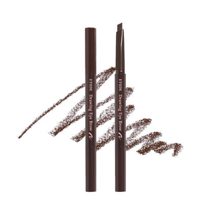 Picture of ETUDE Drawing Eye Brow #3 Brown 21AD | Long Lasting Eyebrow Pencil for Soft Textured Natural Daily Look Eyebrow Makeup | K-beauty