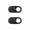 Picture of ELifeApply Ultra-ThinLaptop Camera Cover Slide Blocker, Camera Webcam Shield for Laptop, Desktop, Smartphone, iPhone, PC, Protecting Your Privacy Security - 2 Pack Black