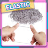 Picture of Teenitor Hair Elastics,Rubber Bands for Hair, Elastics for Hair,Elastic Hair Bands,300pcs,Gray