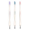 Picture of IVON Cuticle Trimmer with Pusher, 3pcs Rubber Tip Cuticle Tool for Nail Art