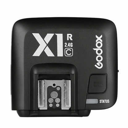 Picture of Godox X1R-C 2.4G TTL Wireless Flash Trigger Receiver High Speed Sync HSS 1/8000s for Canon Cameras Flash Speedlite (X1R-C Receiver Only)