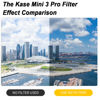 Picture of Kase Professional ND UV Filters Set for DJI Mini 3/Mini 3 Pro 4 Pack-(UV, ND8, ND16, ND64) High-Definition, Low Color Shift