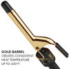 Picture of Hot Tools Pro Signature Gold Curling Iron | Long-Lasting, Defined Curls, (3/4 in)