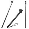 Picture of REYGEAK G2 106"/2.7 Meters Long Selfie Stick Pole for GoPro Max Mini Hero 11 10 9 8 7, Insta 360 One R X2 X3 Go 3, DJI Action 4 3 Osmo Pocket, 6 Lengths Extension Carbon Fiber Monopod Accessories