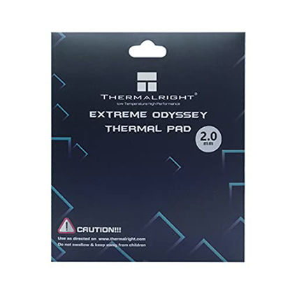 Picture of Thermalright Thermal Pad 12.8 W/mK, 120x120x2mm, Non Conductive Heat Resistance High Temperature Resistance, Silicone Thermal Pads for Laptop Heatsink/GPU/CPU/LED Cooler (2mm)