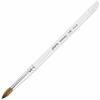 Picture of PANA Professional Salon Quality 100% Pure Kolinsky Hair Bristles Acrylic Nail Brush with Clear Acrylic Handle (Size # 14, Clear (Round))