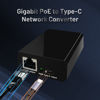 Picture of HYN@NET 60W Gigabit PoE++ Splitter IEEE802.3bt to USB-C Power Adapter Output 5V/9V/12V/15V/20V for Raspberry Pi 4,Eero,Laptop,Google Mesh,Phone,Tablets,Google Pixel