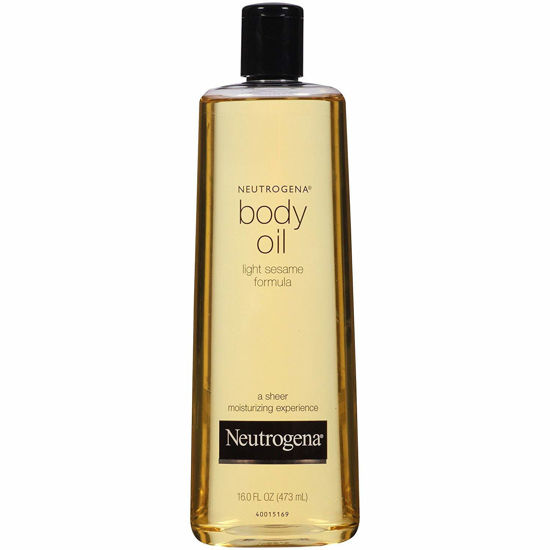 Picture of Neutrogena Body Oil, Light Sesame Formula, 16 Ounce (Pack of 2)