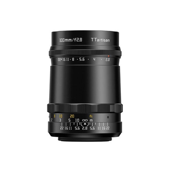 Picture of TTArtisan 100mm f2.8 Bubble Bokeh Full Frame Lens M42 Mount for Screw Mount Cameras 49mm can be transferred to All mirrorless and SLR mounts (M42 Mount)