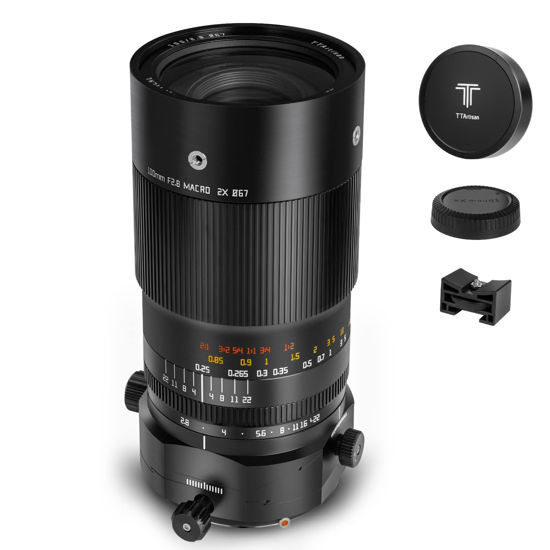 Picture of TTartisan 100mm F/2.8 2X Ultra Macro Tilt-Shift Lens, Compatible with Full-Frame Nikon Z-Mount Mirrorless Cameras Z5 Z6 Z7 Z8 Z6II Z7II Z9