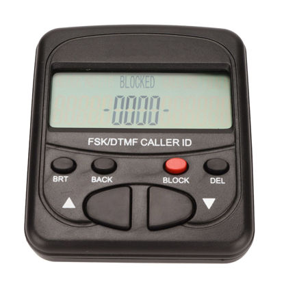 Picture of Call Blocker for Landline Phones, Block 2000 Numbers LCD Display Phone Blocking Device, 5 Levels Brightness, Block Spam Calls, Nuisance Calls, Robo Calls, Scam Calls for Landlines