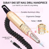 Picture of Subay Professional Electric Nail Drill Machine, 30,000RPM Electrical Nail Efile Kit for Acrylic Nails, Gel Nails, Manicure Pedicure Polishing Tools for Professional Salon Use, Golden