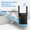 Picture of Blueshadow WiFi Range Extender - Dual Band 2.4G/5G High Speed Signal Booster 1200Mbps | 2X 4dBi External Antennas | Cover Up to 1000 Sq.ft | Compact Designed Internet Booster