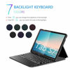 Picture of Keyboard Case for Samsung Tab S7 11" 2020, Jelly Comb Wireless Detachabe Keyboard Case with 7-Color Backlight and S Pen Holder for Samsung Galaxy Tab S7 SM-T870/T875/T878, Black