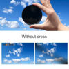 Picture of K&F Concept 46mm ND2-ND32(1-5 Stop) Filter, Variable ND Filter, No X Spot/Waterproof/Scratch-Resistant, for Camera Lens + Cleaning Cloth