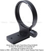 Picture of iShoot Lens Support Collar Tripod Mount Ring for Nikon AF 80-400mm f/4.5-5.6D ED VR and Nikon AF-S 300mm f/4D IF-ED -Bottom is Camera Quick Replease Plate Feature