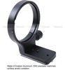 Picture of iShoot Lens Support Collar Tripod Mount Ring for Nikon AF 80-400mm f/4.5-5.6D ED VR and Nikon AF-S 300mm f/4D IF-ED -Bottom is Camera Quick Replease Plate Feature