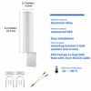 Picture of High Gain 10dBi SMA Male Wide Band 3G/4G LTE 5G Modems, Routers, & Cell Boosters Omni-Directional Outdoor Fixed Mount Antenna for Verizon, AT&T, T-Mobile Mobile Cell Phone 4G LTE Router, Eifagur