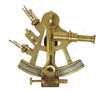 Picture of Brass Nautical - Sextant Brass Navigation Instrument Sextante Navegacion Marine Sextant in Hardwood Gift Box (4 inches, Shiny Brass)