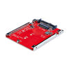 Picture of StarTech.com M.2 to U.3 Adapter for M.2 NVMe SSDs, PCIe M.2 Drive to 2.5inch U.3 (SFF-TA-1001) Host Adapter/Converter, TAA Compliant (1M25-U3-M2-ADAPTER)