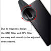Picture of Kase 41mm Clip on Phone Magnetic CPL Filter Kit Includes Polarizer Filter, GND1.2 Filter, Lens Clip for iPhone 14 13 12 11 8 7 XR X XS, Android Smartphone