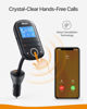 Picture of Anker Roav SmartCharge F3 Wireless Bluetooth 4.2 FM Transmitter for Car, Audio Adapter and Reciever Car Kit, 1.44 Inch Display, Dedicated App, Quick Charge 3.0, AUX Output, microSD Card Slot