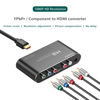 Picture of Component to HDMI Converter Upscaler, YPbPr to HDMI Converter Upscaler Support 1080P for Wii, PS2, PS3, Xbox 360, Blu ray Player, DVD and More