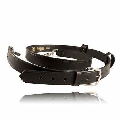 Picture of BOSTON LEATHER FIREMAN'S RADIO STRAP - Black - X-Large