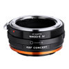 Picture of K&F Concept Lens Mount Adapter NIK(G)-NEX IV Manual Focus Compatible with Nikon F (G-Type) Lens and Sony E Mount Camera Body