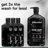 Picture of Black Wolf Charcoal Powder Body Wash for Men, 1 Liter - Charcoal Powder & Salicylic Acid Reduce Acne Breakouts & Cleanse Your Skin from Toxins & Impurities - Rich Lather for Full Coverage, Deep Clean