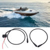 Picture of For NMEA 2000 Power Cable Marine for NMEA 2000 Starter Kit 1m Power Cable with Fuse Male Female Terminator T Connector for Lowrance Networks