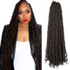 Picture of The BOHOBABE Long Pre-twisted Passion Twist Crochet Hair 30 Inch Pre-looped Long Crochet Passion Twist Braiding Hair 8 Packs Soft Bohemian Twists (4#)