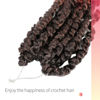 Picture of The BOHOBABE Long Pre-twisted Passion Twist Crochet Hair 30 Inch Pre-looped Long Crochet Passion Twist Braiding Hair 8 Packs Soft Bohemian Twists (T350)