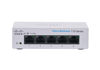 Picture of Cisco Business CBS110-5T-D Unmanaged Switch | 5 Port GE | Desktop | Ext PS | Limited Lifetime Protection (CBS110-5T-D-NA)