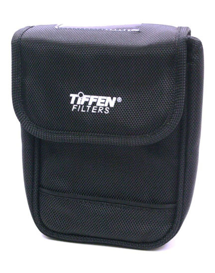 Picture of Tiffen 4565BLTPCH6 4X5.65 6 Pocket Filter Pouch with Belt Loop Black