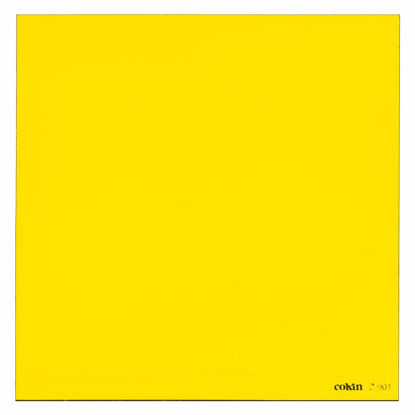 Picture of Cokin Square Yellow (Z001) - 2/3-Stop for L (Z) Series Holder - 100mm X 100mm