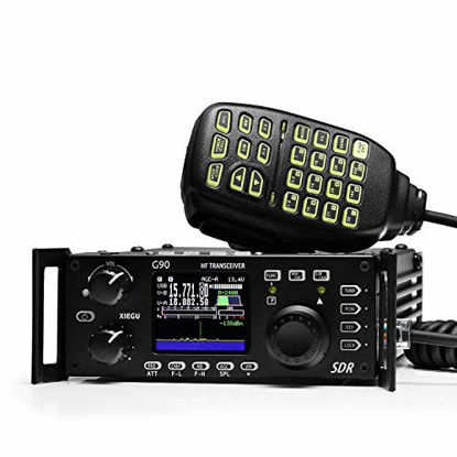Picture of Xiegu G90 HF Amateur Radio Transceiver 20W SSB/CW/AM/FM 0.5-30MHz SDR Structure with Built-in Auto Antenna Tuner