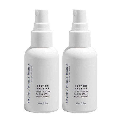 Picture of twenty/twenty beauty - Easy on the Eyes Daily Hygiene Facial Spray Duo Set, Hypochlorous Acid, Vegan and Cruelty-Free